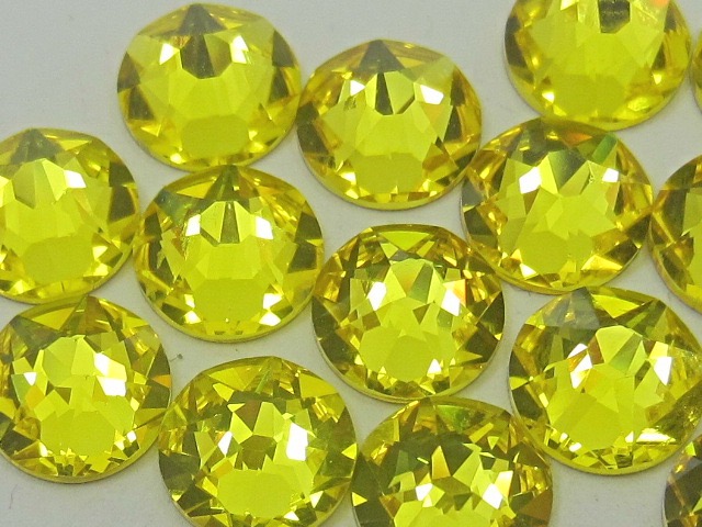 72 pcs. 20ss CITRINE HOTFIX European Rhinestones